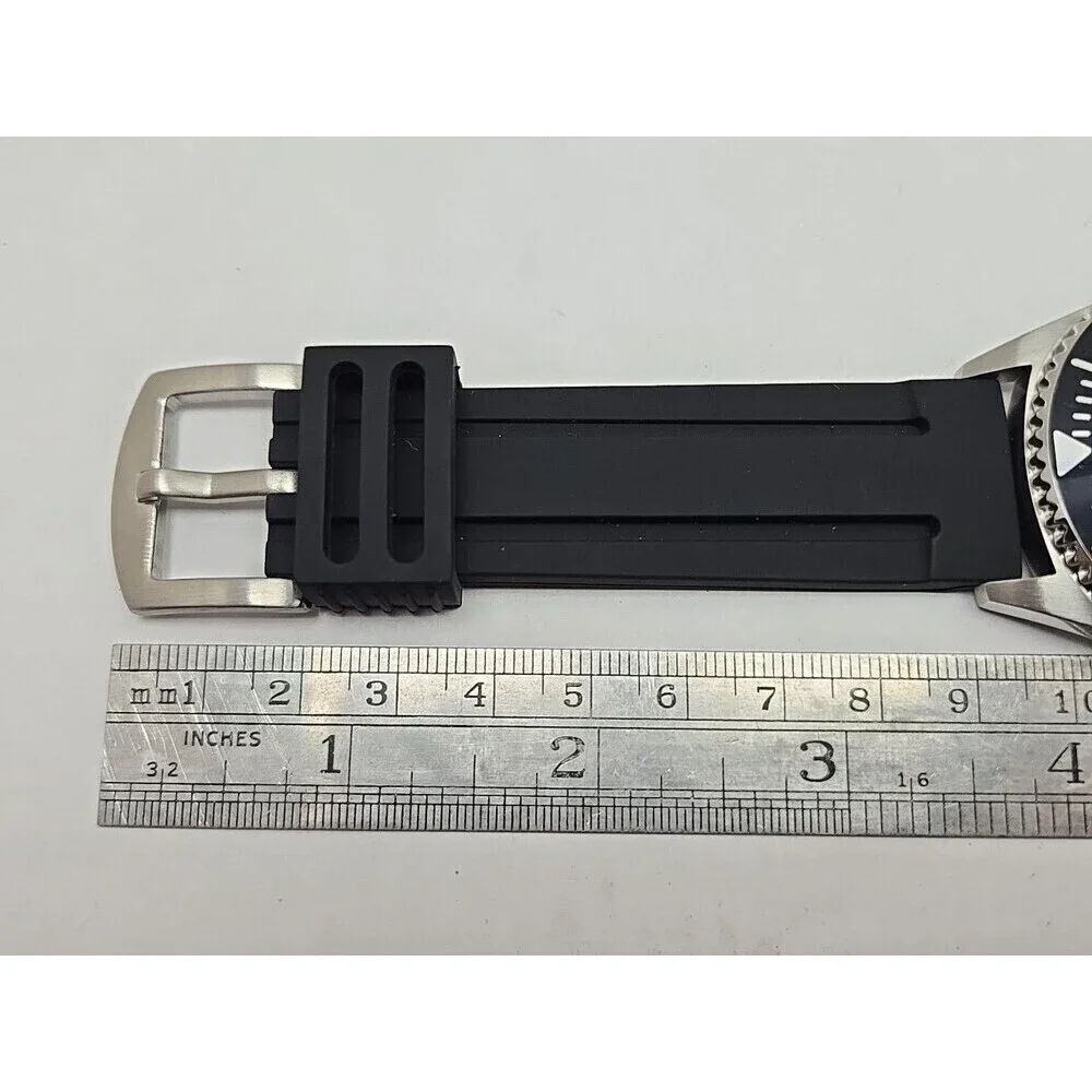 Zazzle Ewatchfactory Diver Quartz Watch New Battery 10 ATM Rubber Band Call Sign